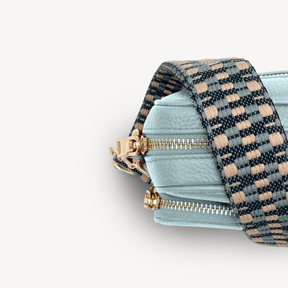 Blue & Stone Zigzag Strap