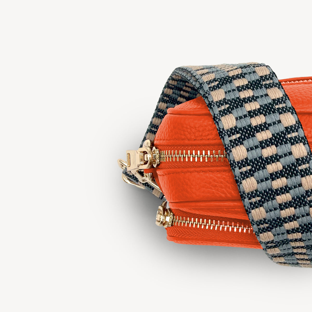 Blue & Stone Zigzag Strap