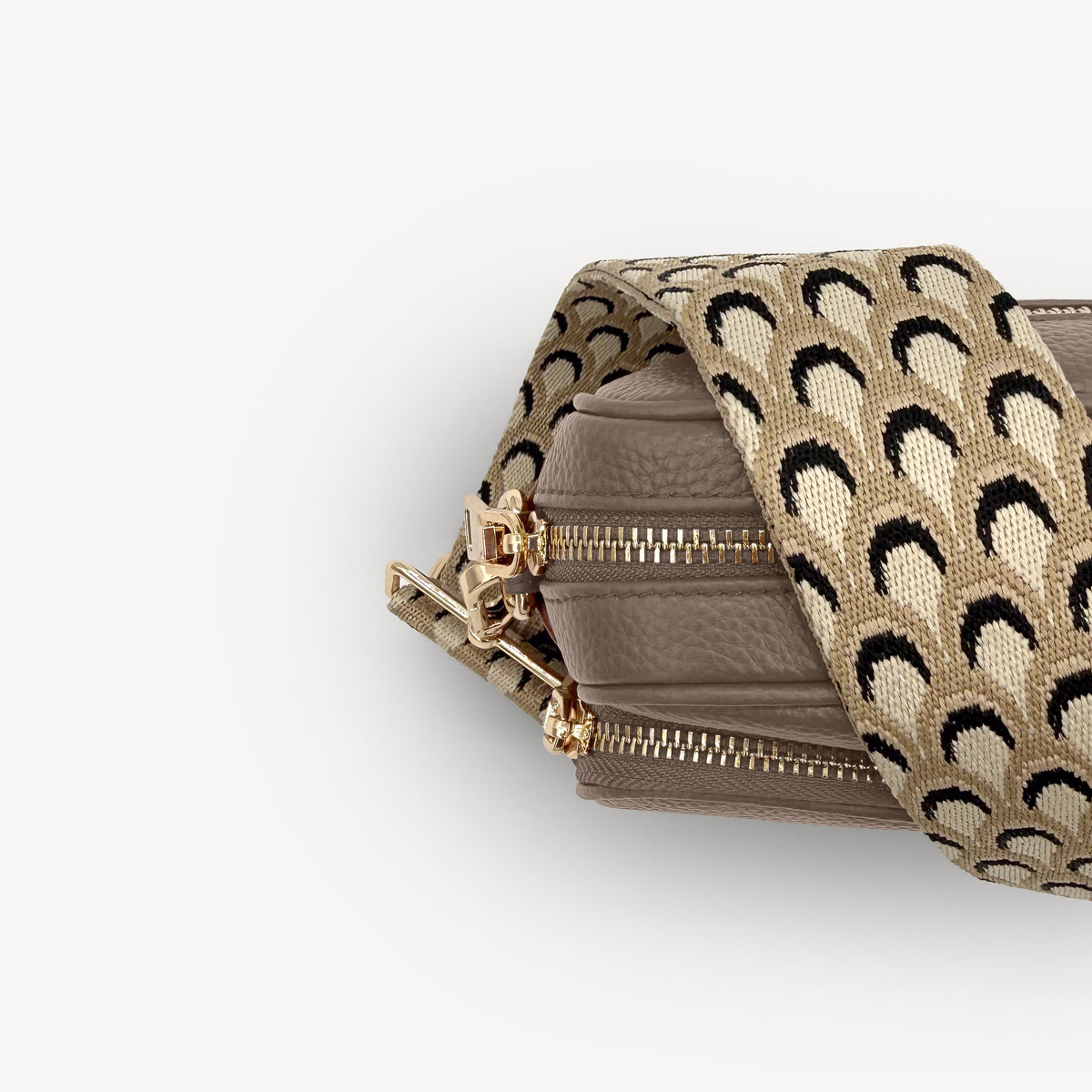Taupe Peacock Strap