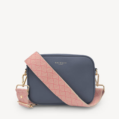 Pink & Stone Weave Strap