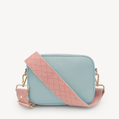Pink & Stone Weave Strap