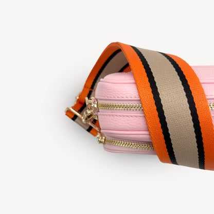 Orange, Tan & Black Stripe Strap