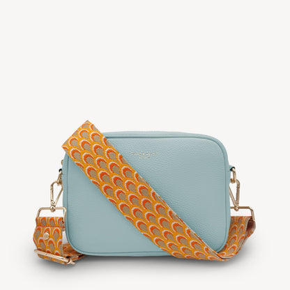 Burnt Orange Peacock Strap