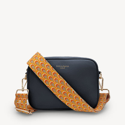 Burnt Orange Peacock Strap