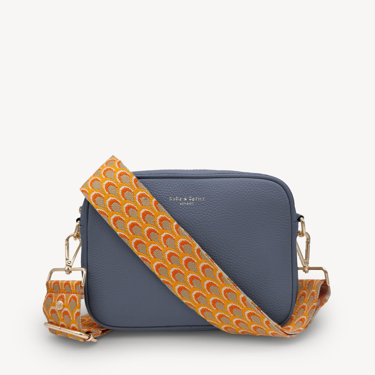 Burnt Orange Peacock Strap
