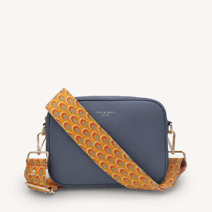 Burnt Orange Peacock Strap