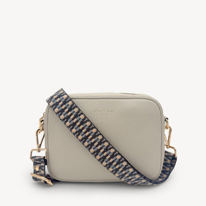 Blue & Stone Zigzag Strap
