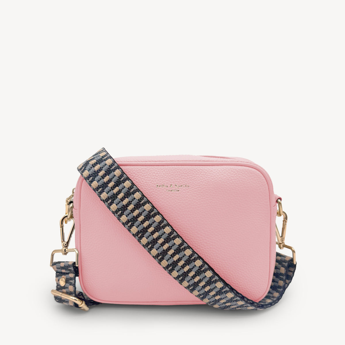 Blue & Stone Zigzag Strap