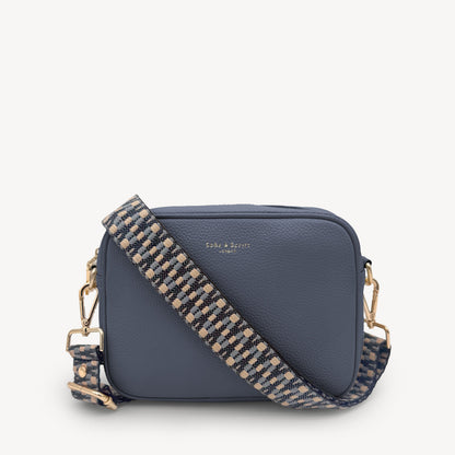 Blue & Stone Zigzag Strap