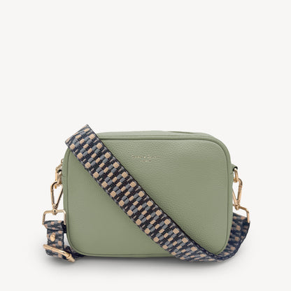 Blue & Stone Zigzag Strap