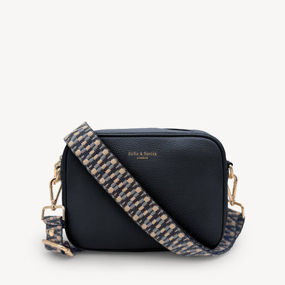 Blue & Stone Zigzag Strap