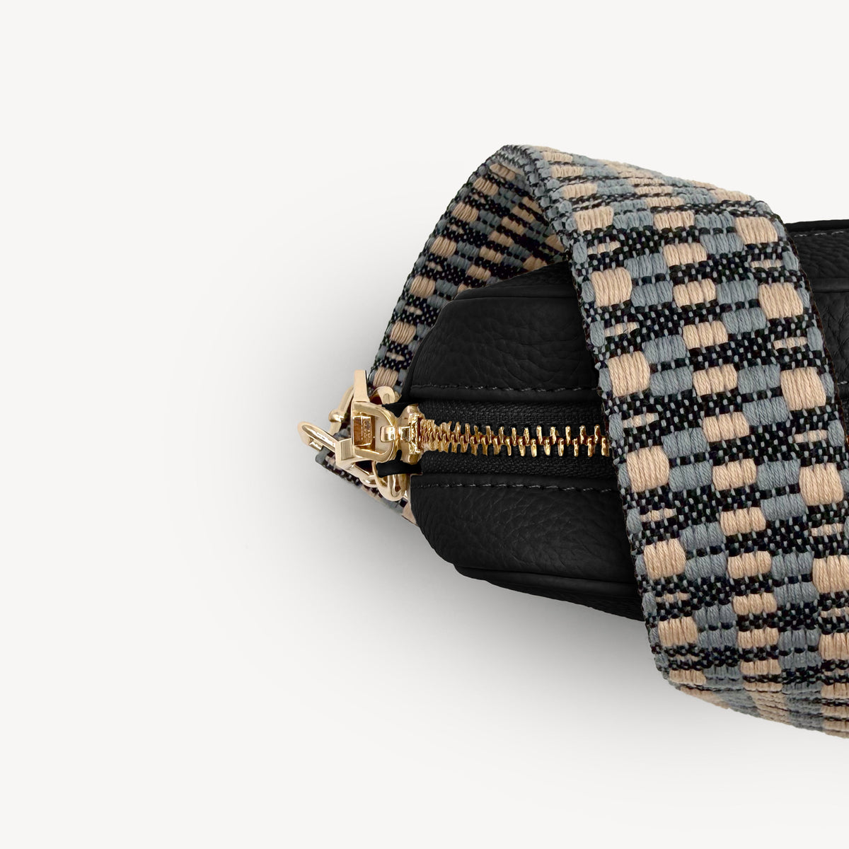 Blue & Stone Zigzag Strap