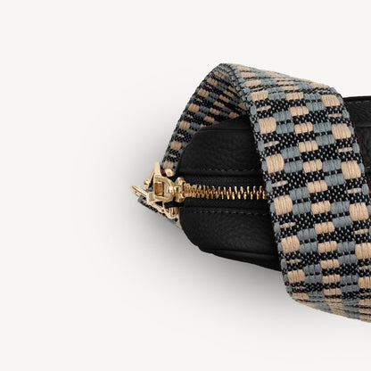 Blue & Stone Zigzag Strap