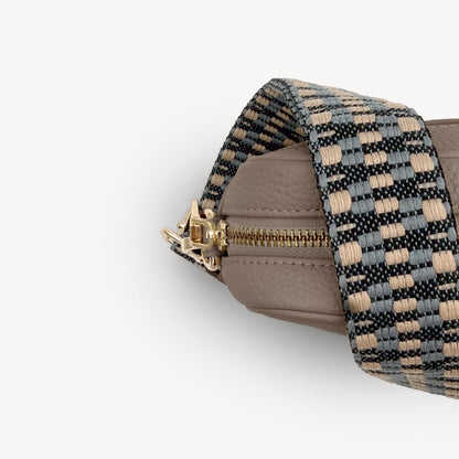 Blue & Stone Zigzag Strap