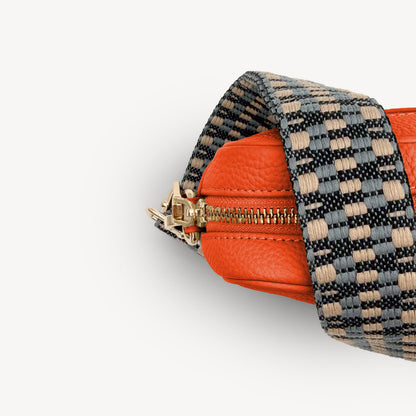 Blue & Stone Zigzag Strap