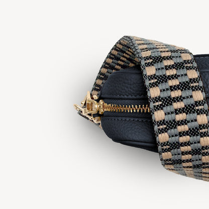 Blue & Stone Zigzag Strap