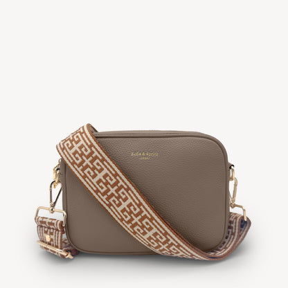 Tan & Stone Greek Strap
