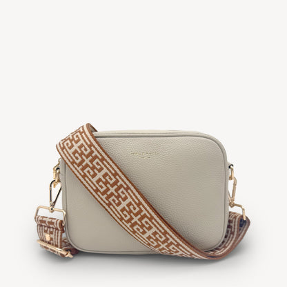 Tan & Stone Greek Strap