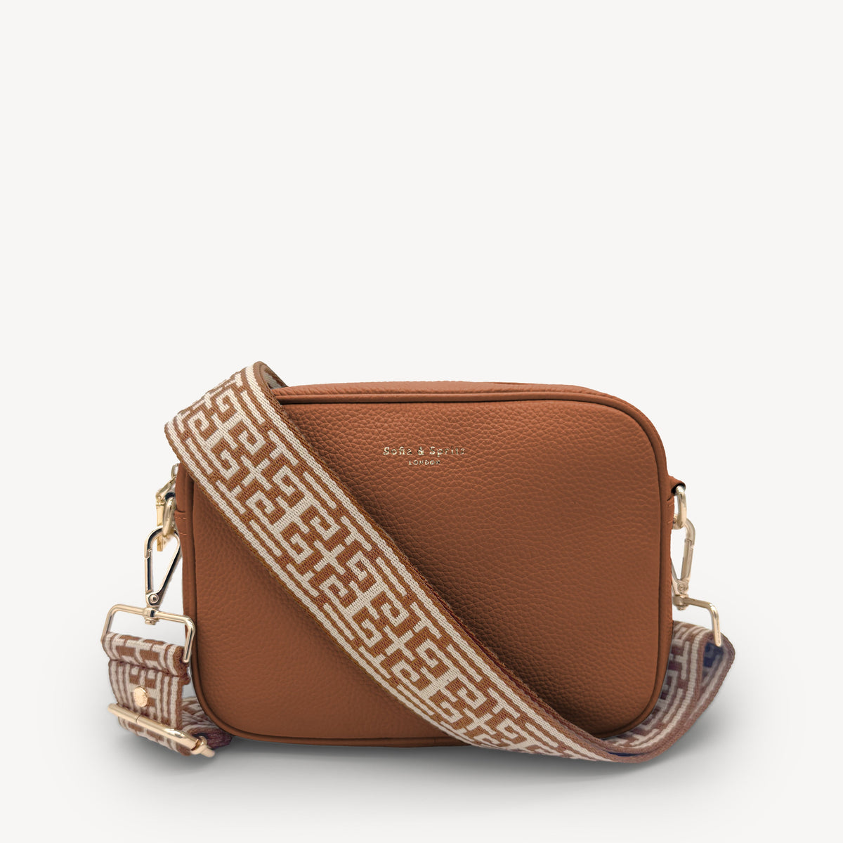 Tan & Stone Greek Strap