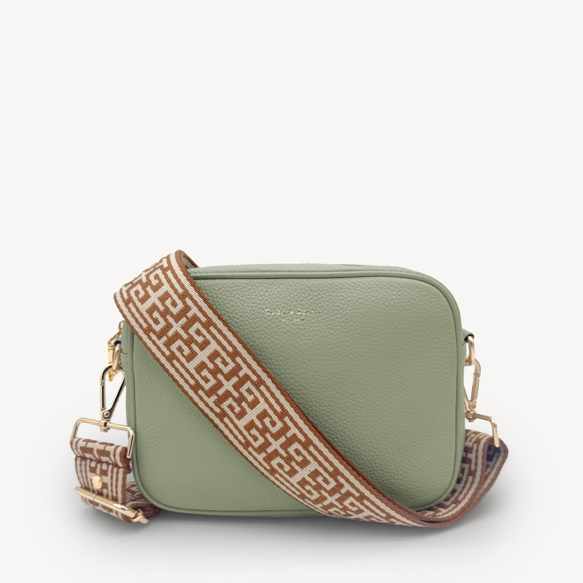 Tan & Stone Greek Strap