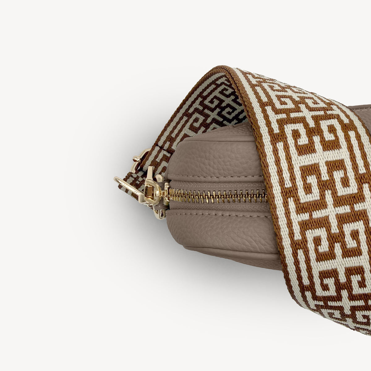 Tan & Stone Greek Strap