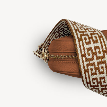 Tan & Stone Greek Strap