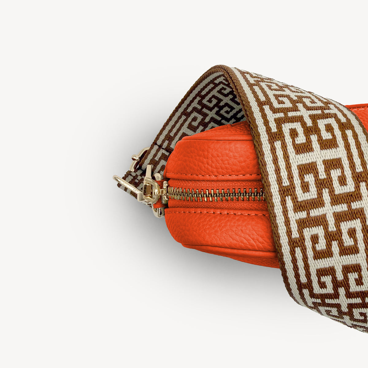 Tan & Stone Greek Strap
