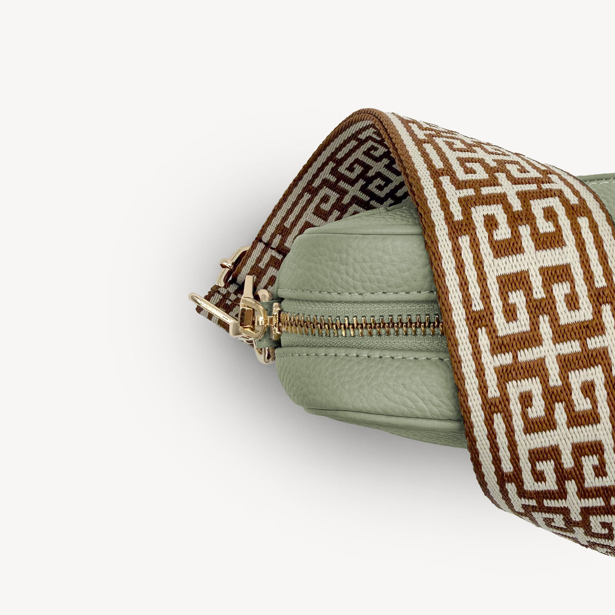 Tan & Stone Greek Strap