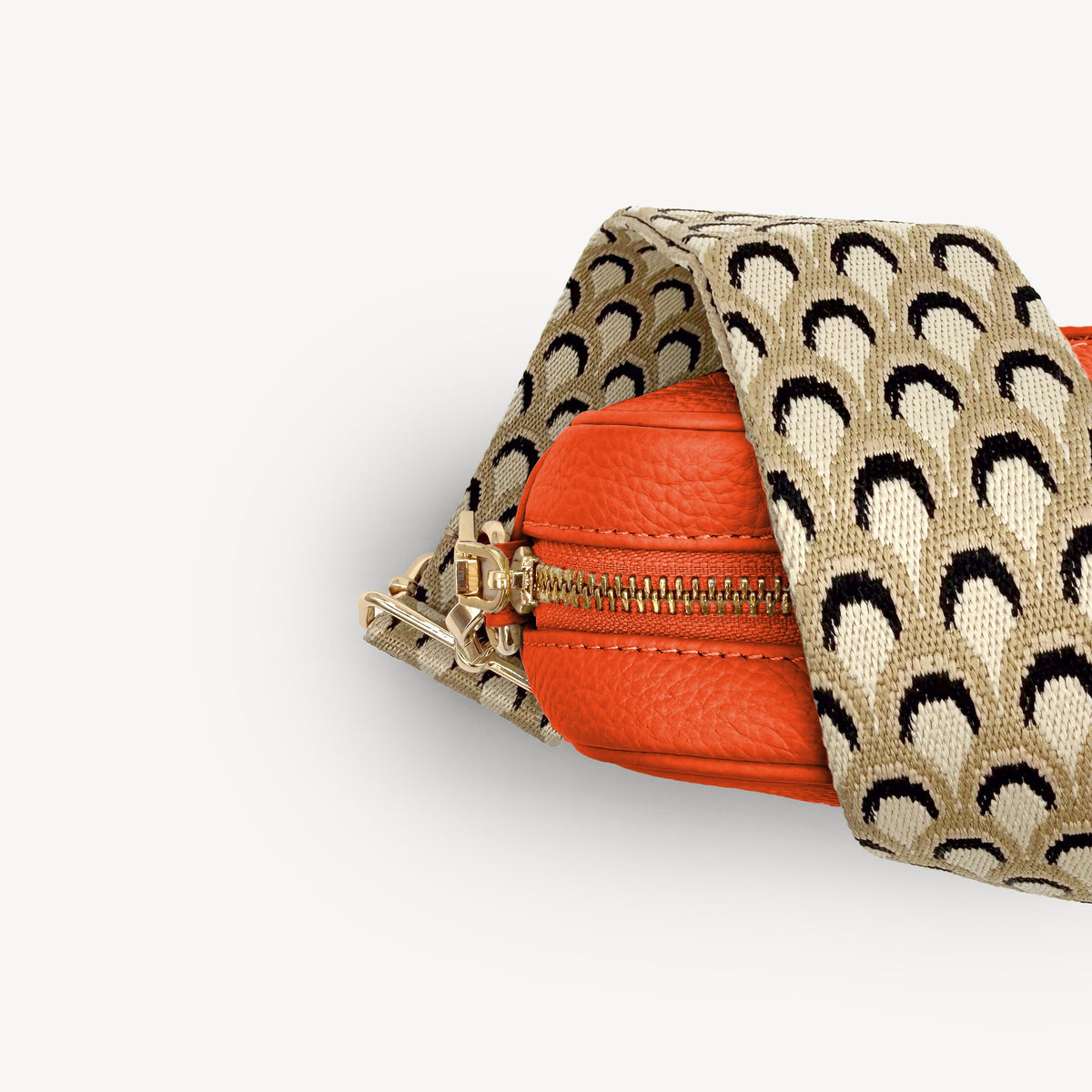 Taupe Peacock Strap