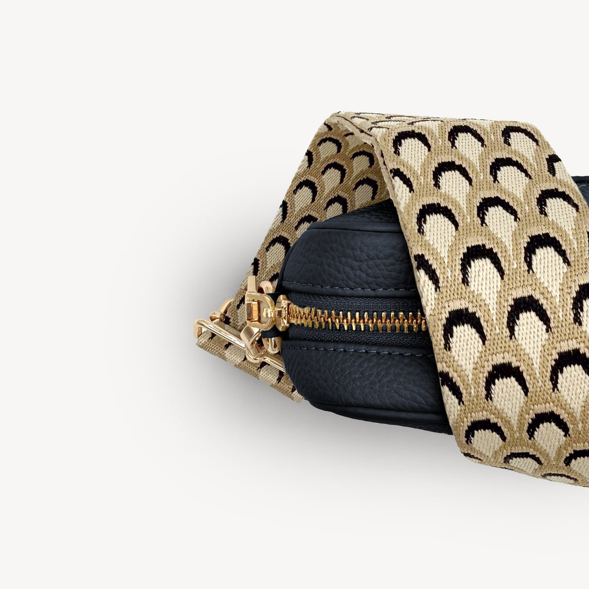 Taupe Peacock Strap