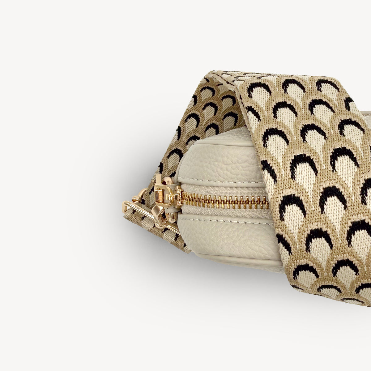 Taupe Peacock Strap