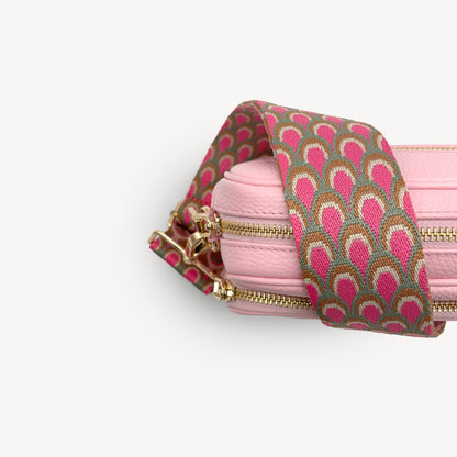 Pink Peacock Strap