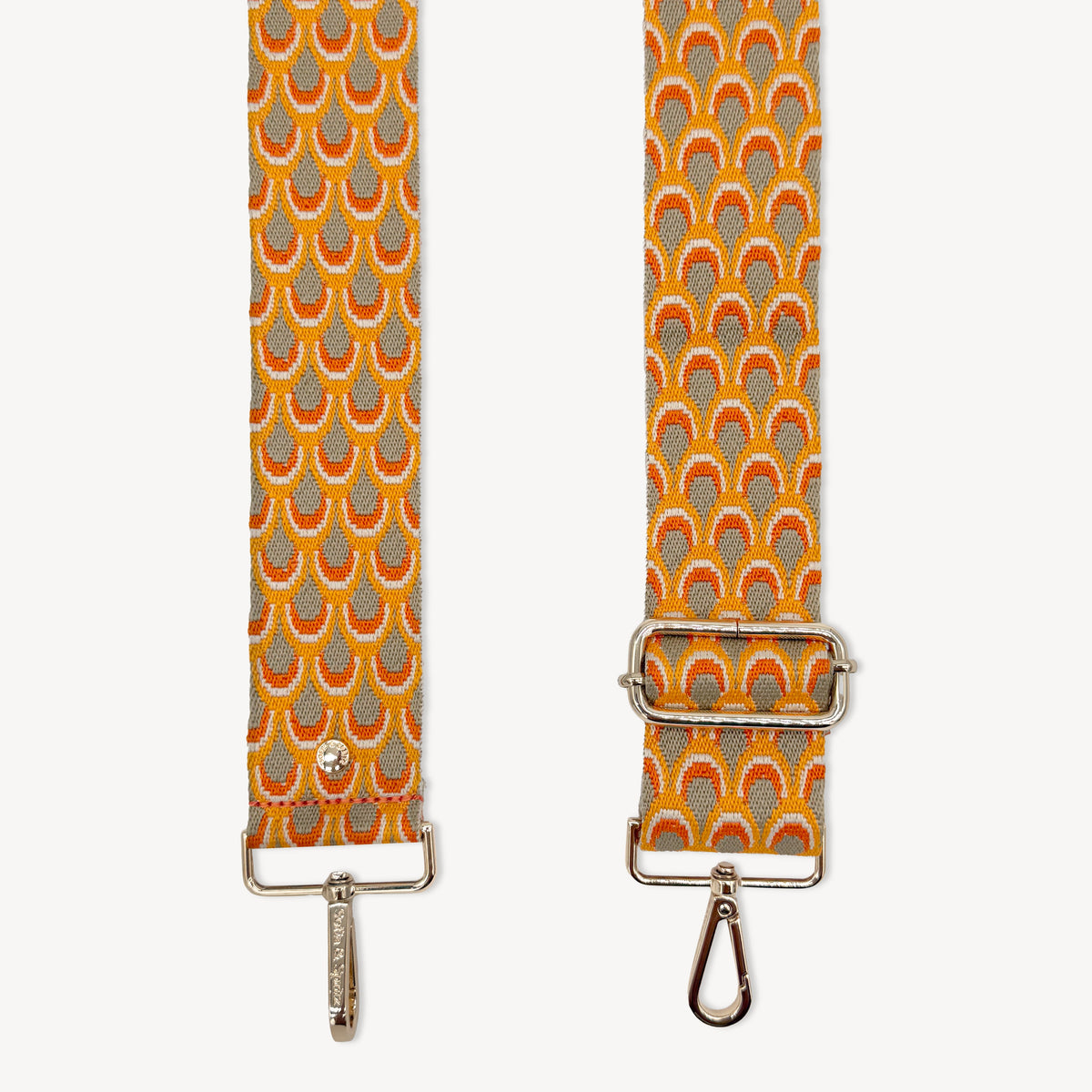 Burnt Orange Peacock Strap