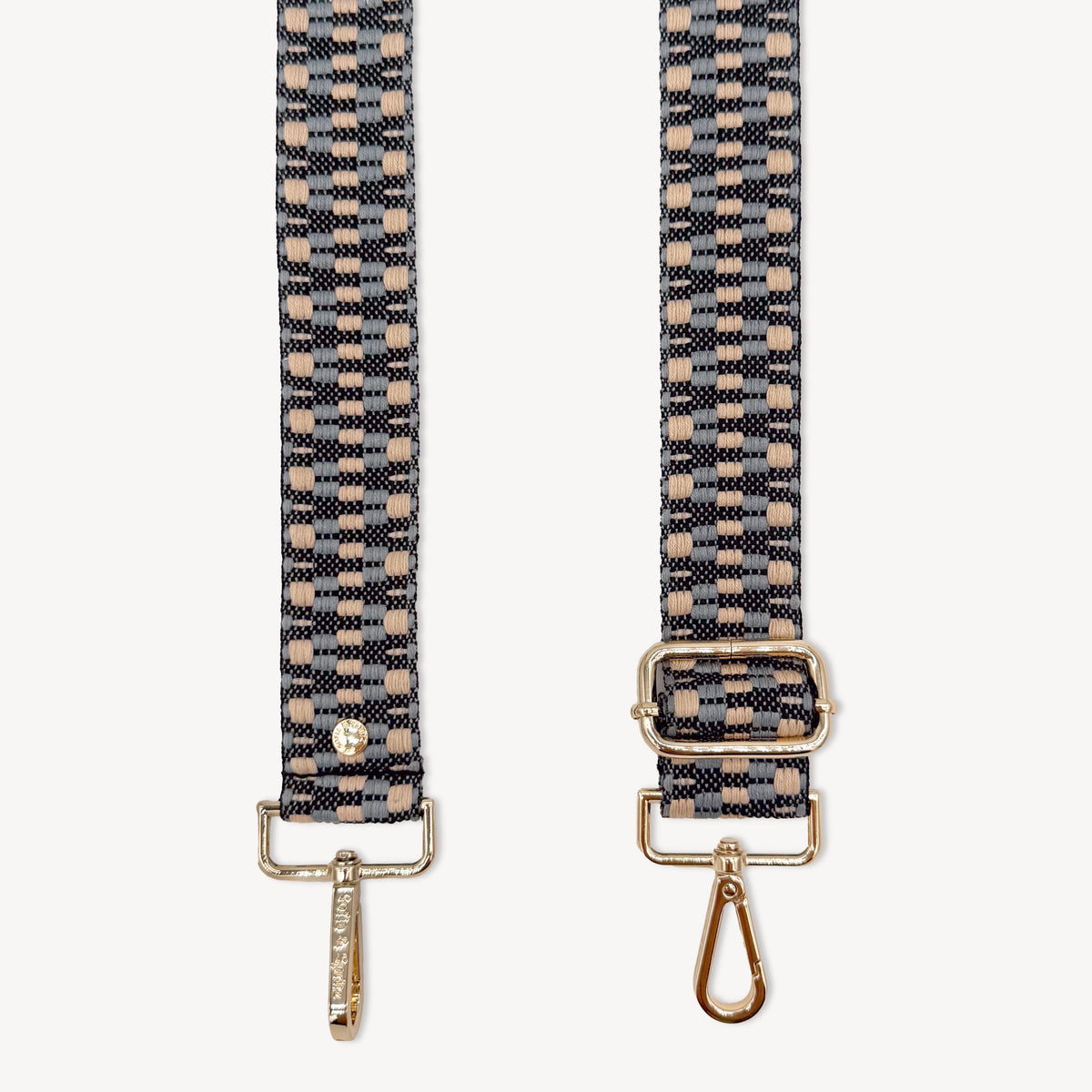 Blue & Stone Zigzag Strap