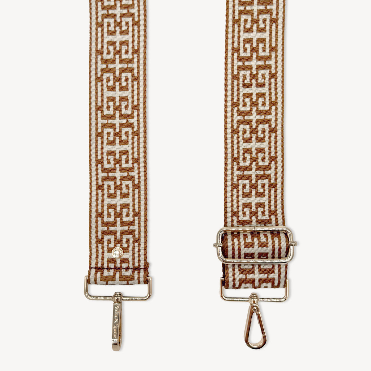 Tan & Stone Greek Strap