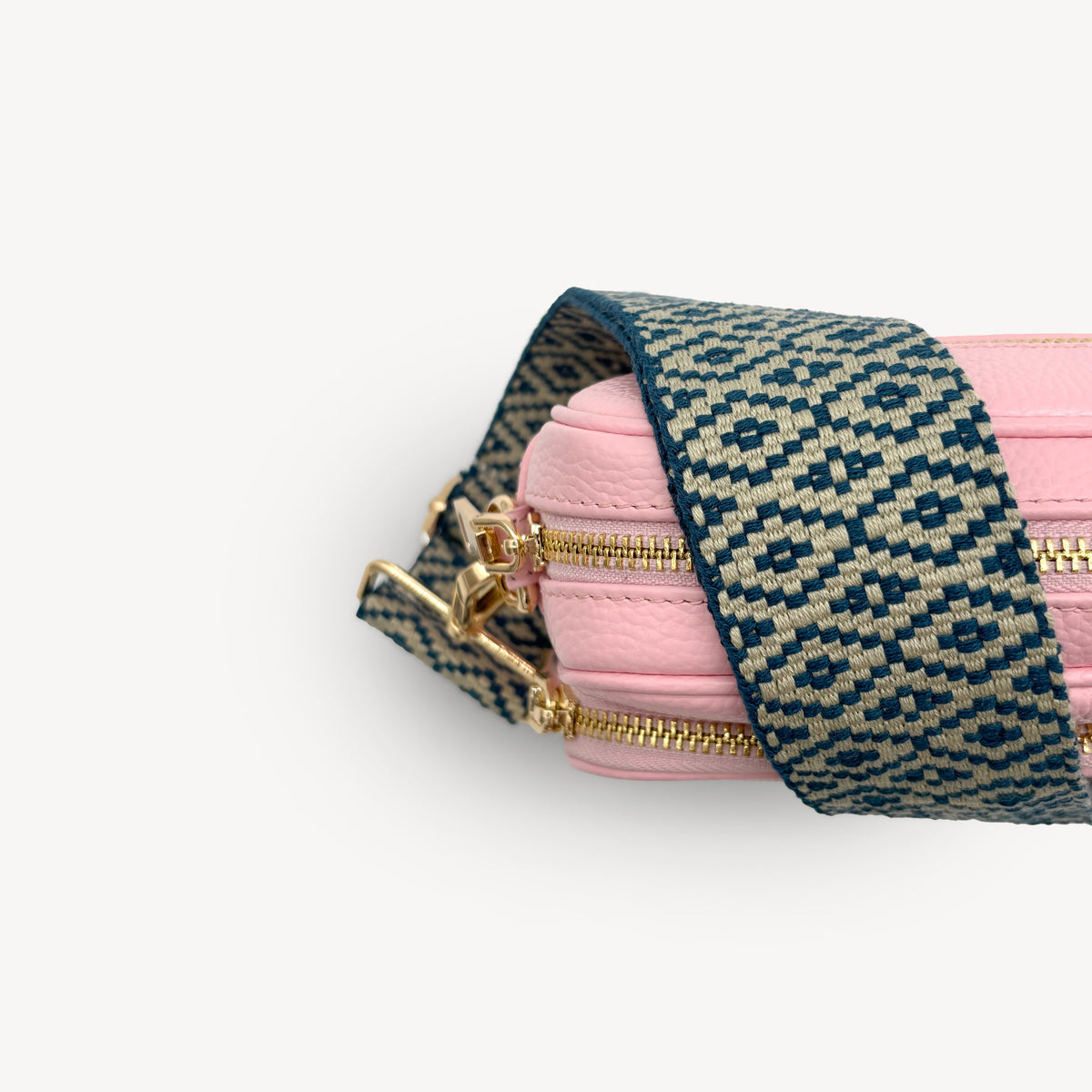 Blue & Stone Embroidered Strap