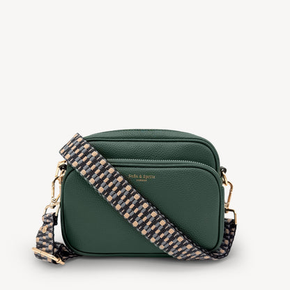 Blue & Stone Zigzag Strap