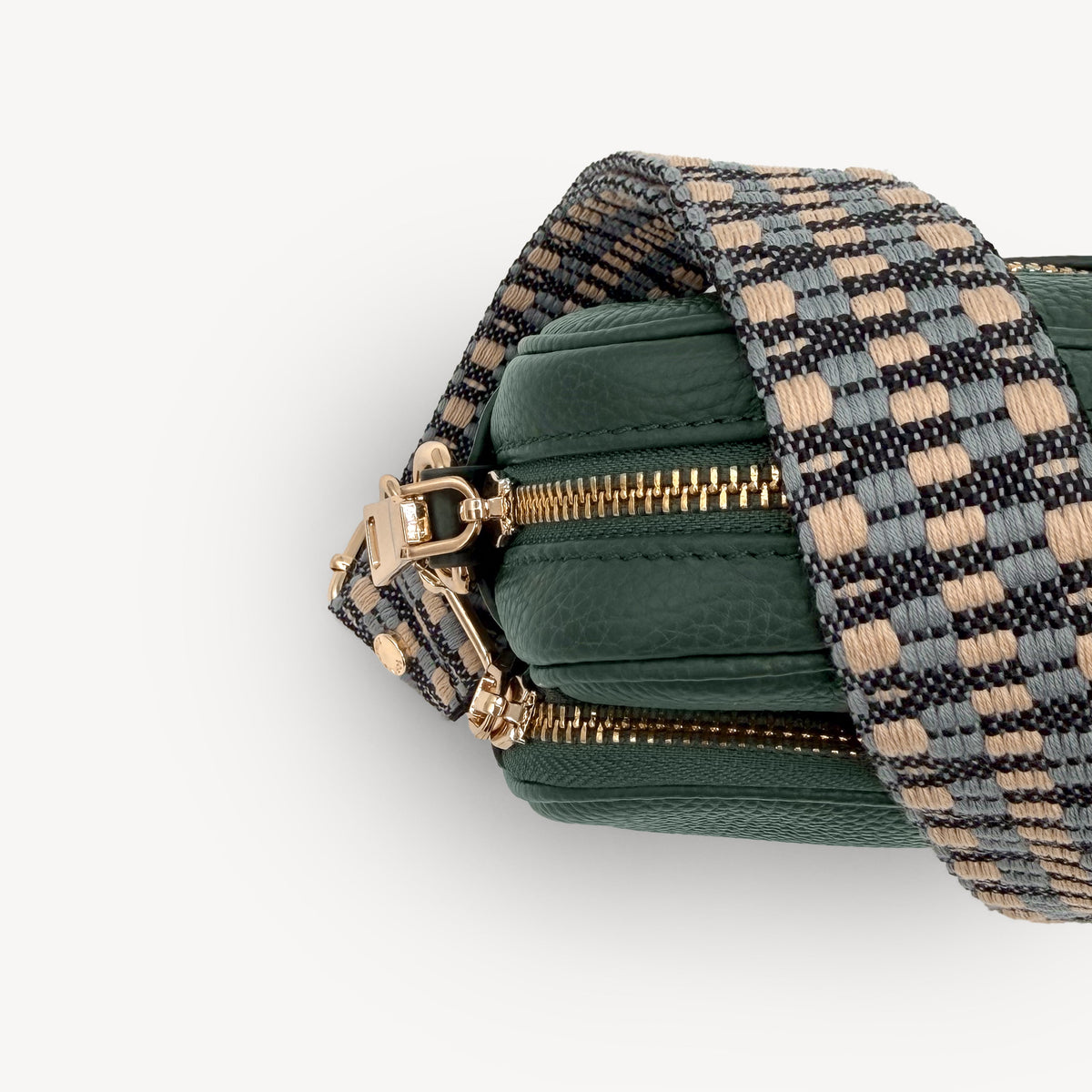 Blue & Stone Zigzag Strap
