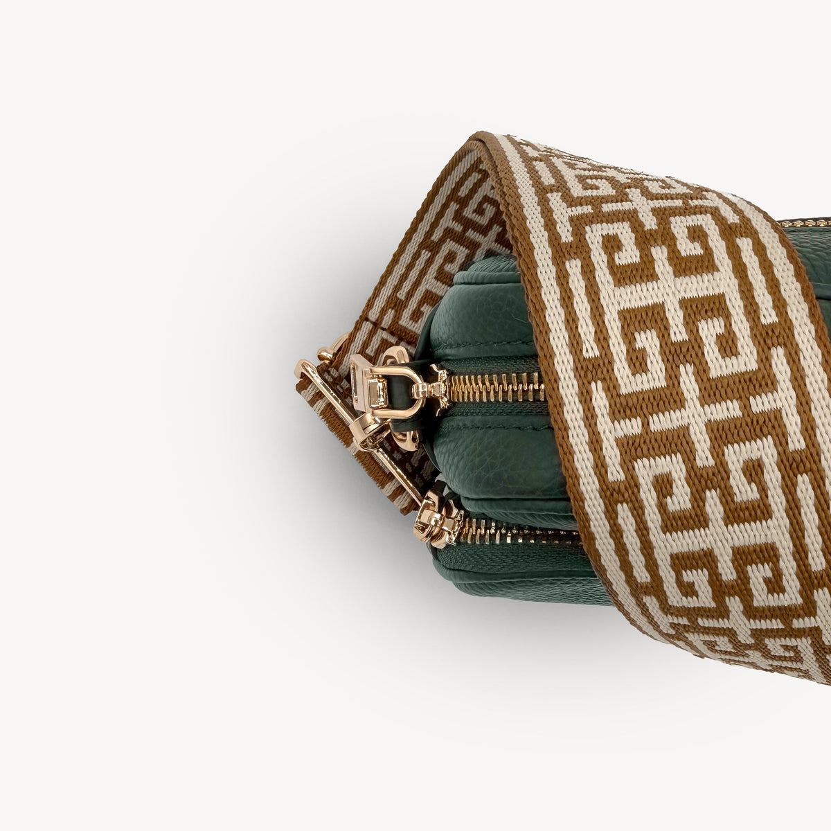 Tan & Stone Greek Strap