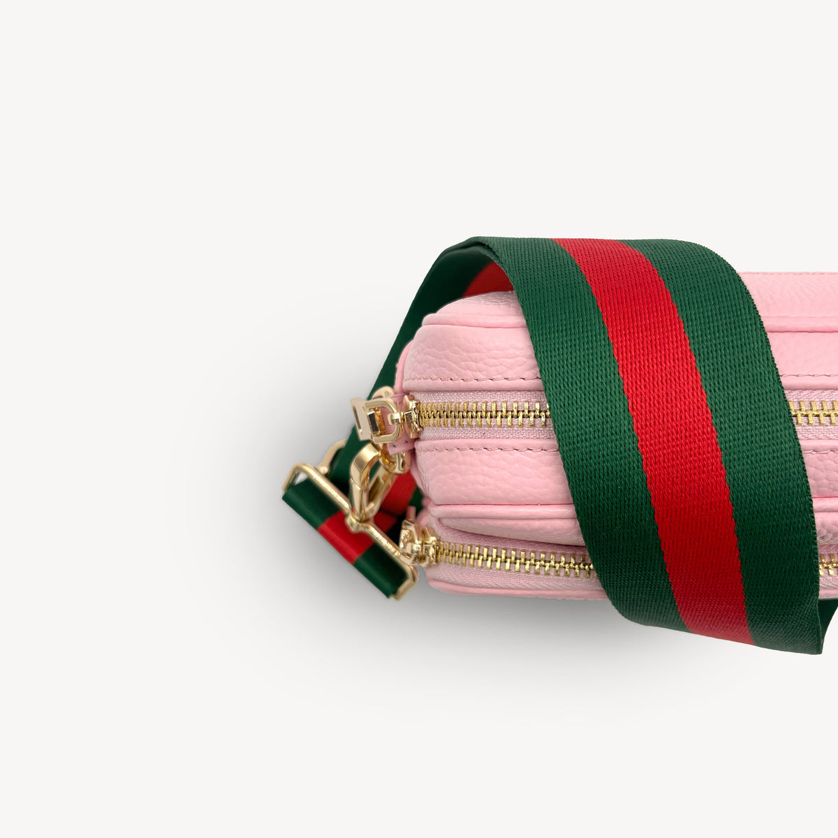 Green & Red Stripe Strap
