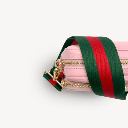 Green & Red Stripe Strap