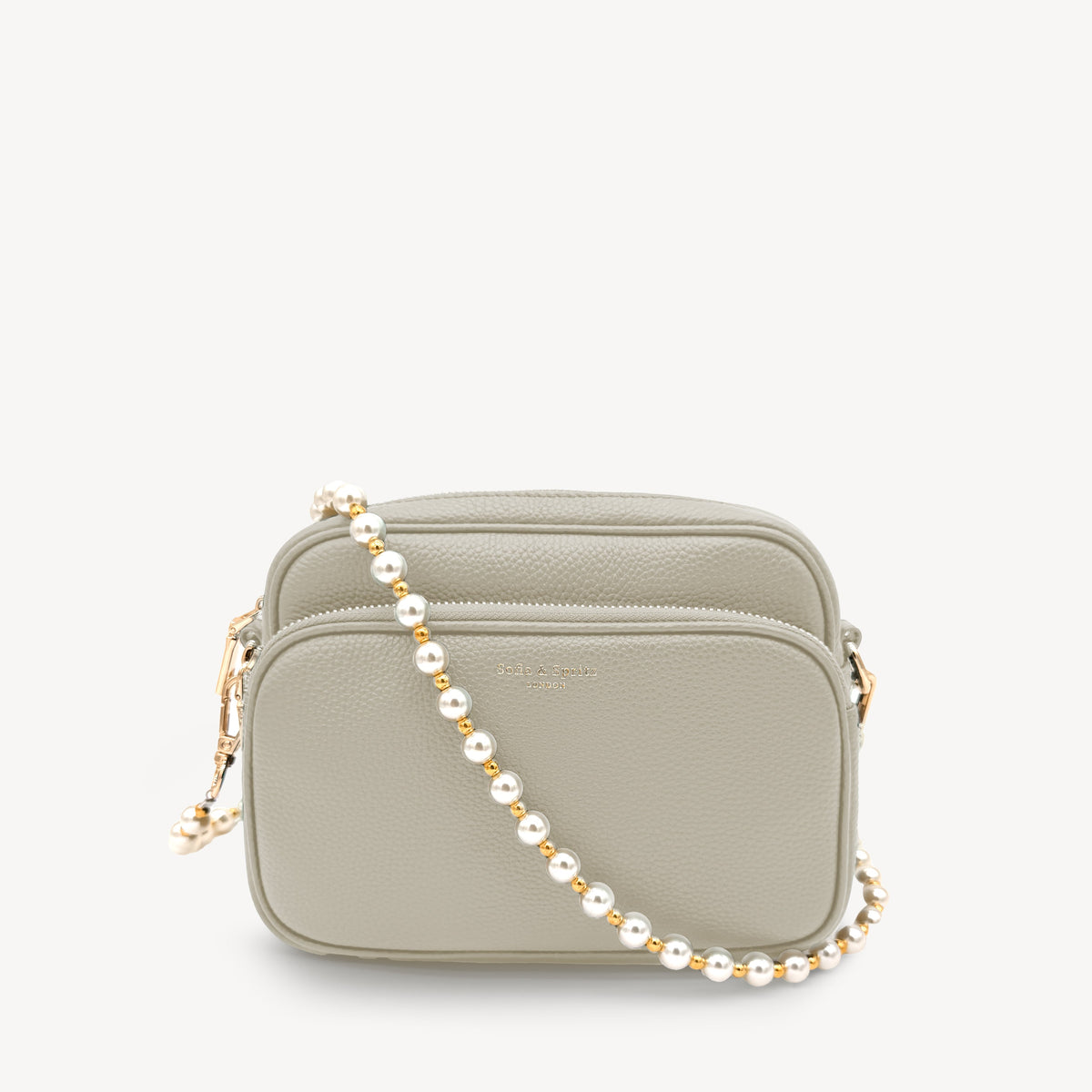 Pearl & Gold Bead Strap