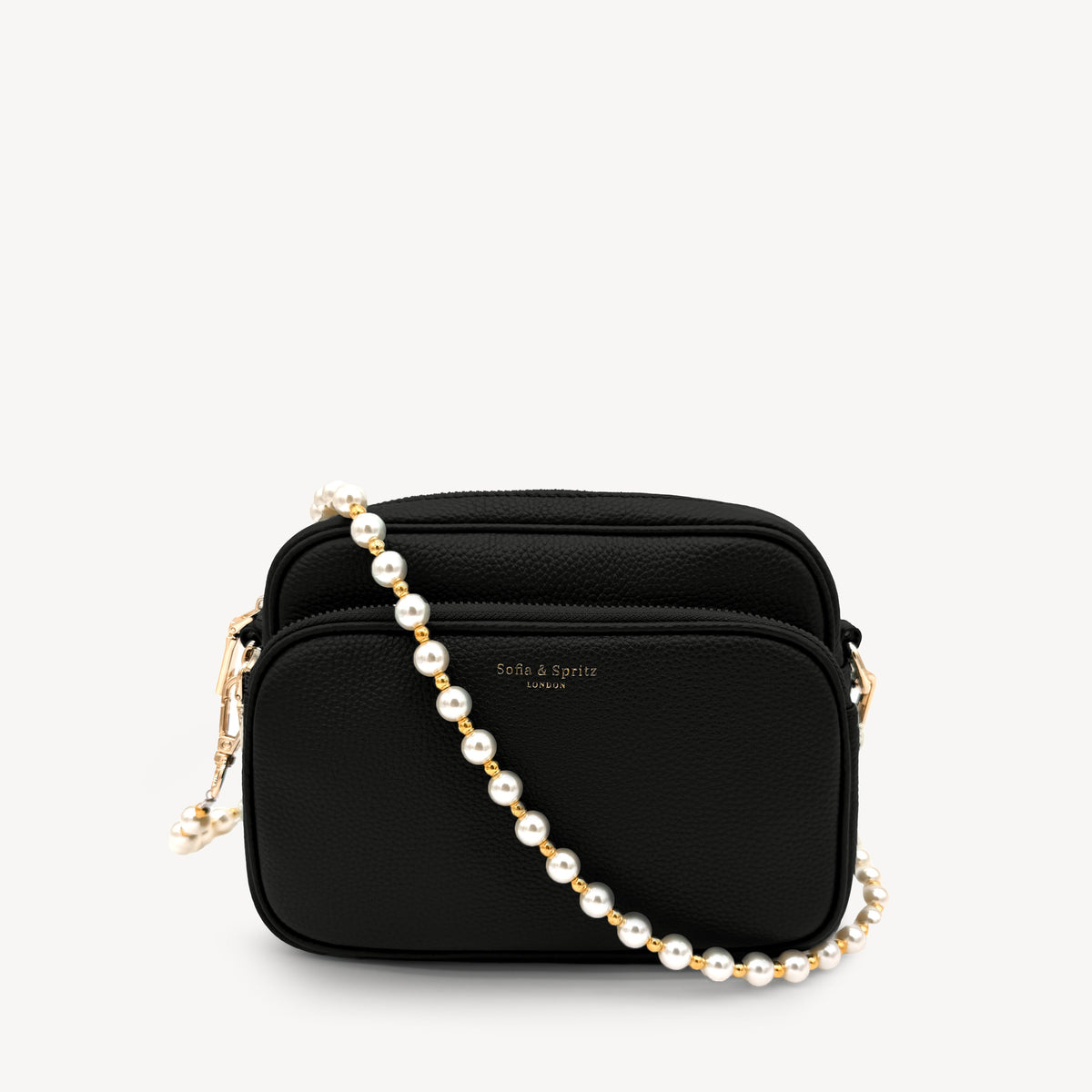 Pearl & Gold Bead Strap