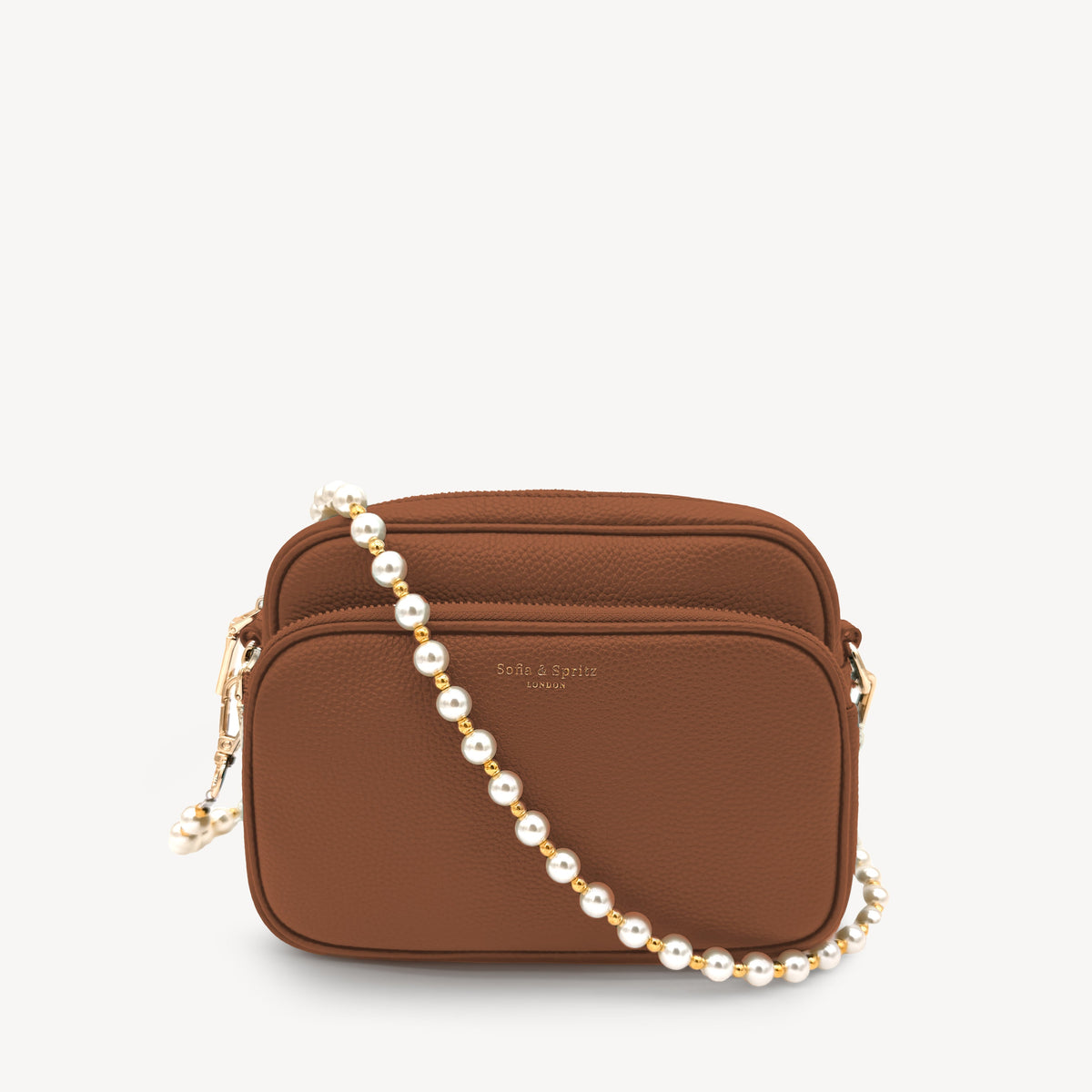 Pearl & Gold Bead Strap