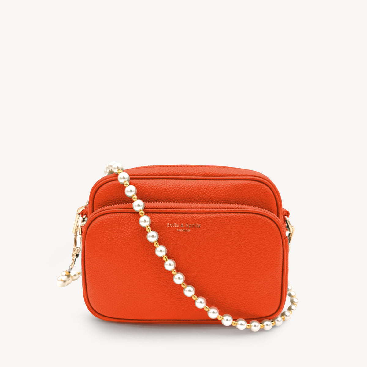 Pearl & Gold Bead Strap