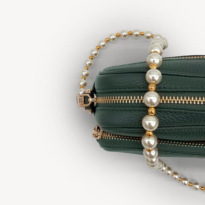 Pearl & Gold Bead Strap