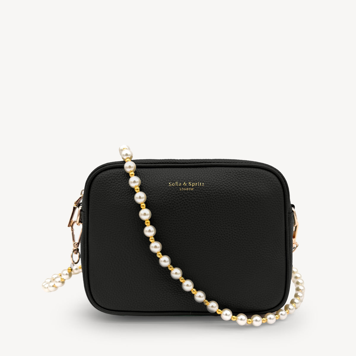 Pearl & Gold Bead Strap