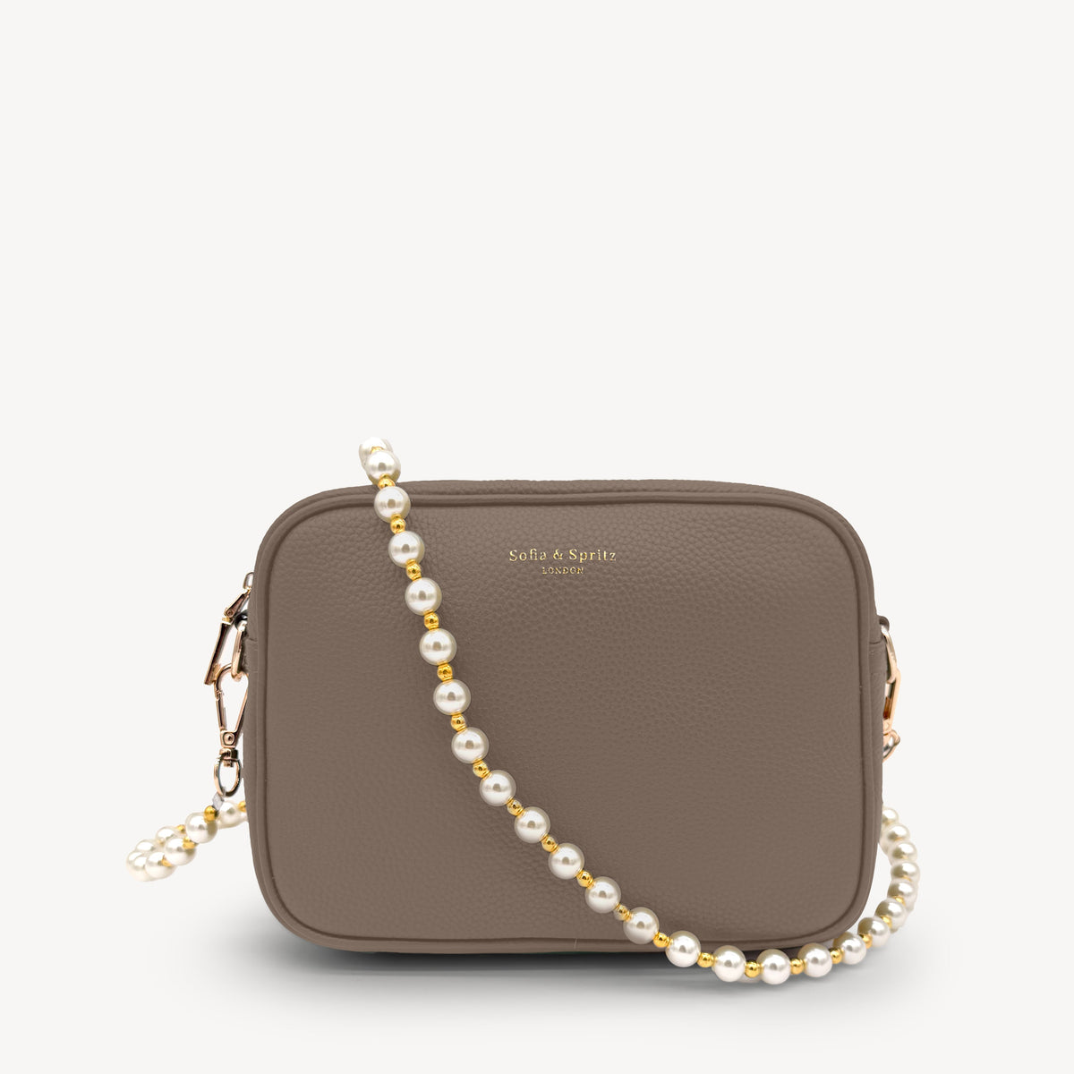 Pearl & Gold Bead Strap