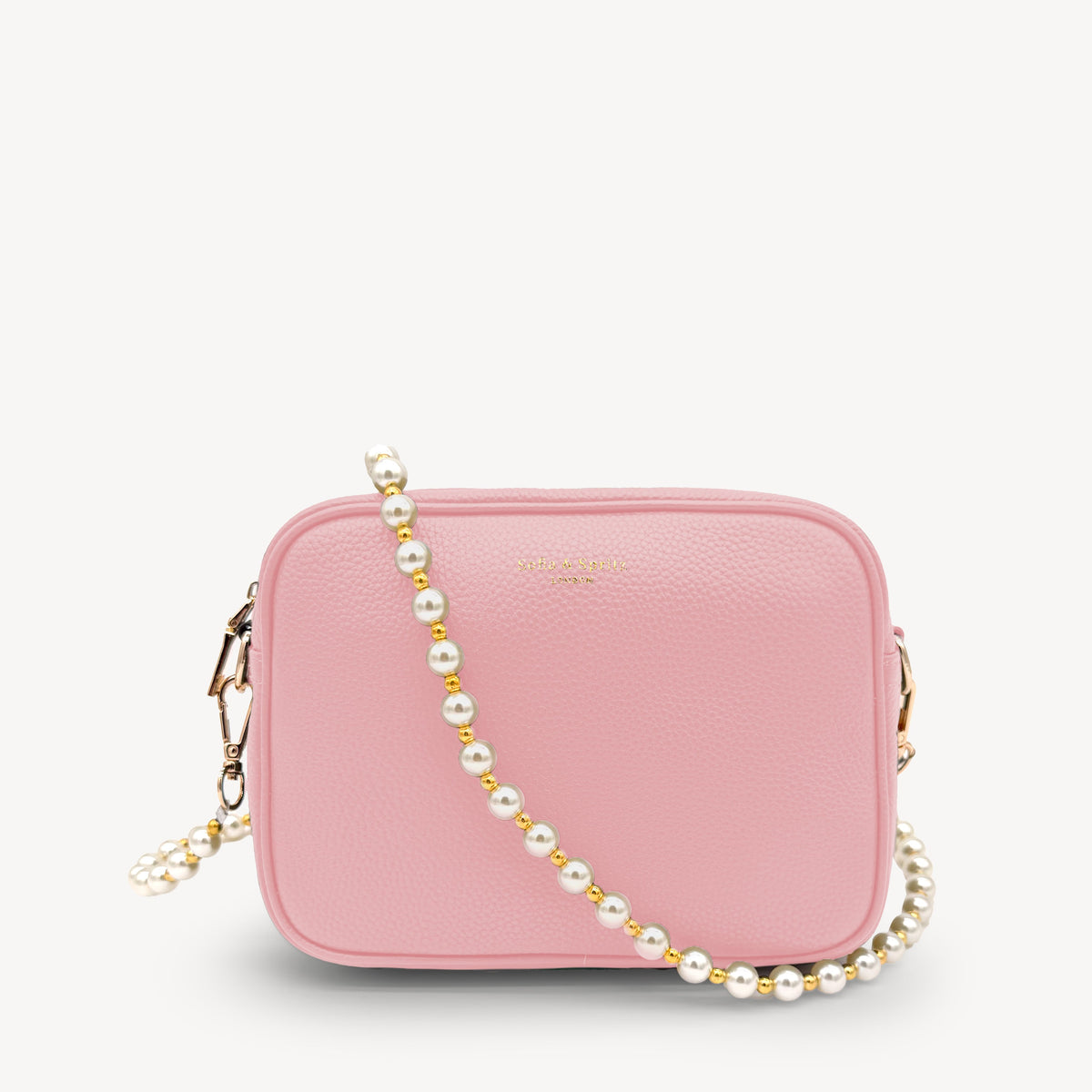 Pearl & Gold Bead Strap