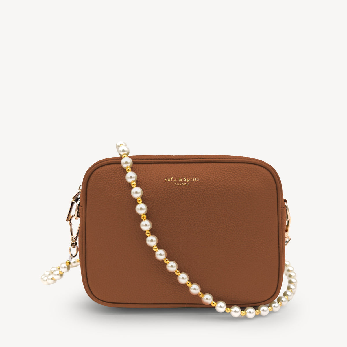 Pearl & Gold Bead Strap